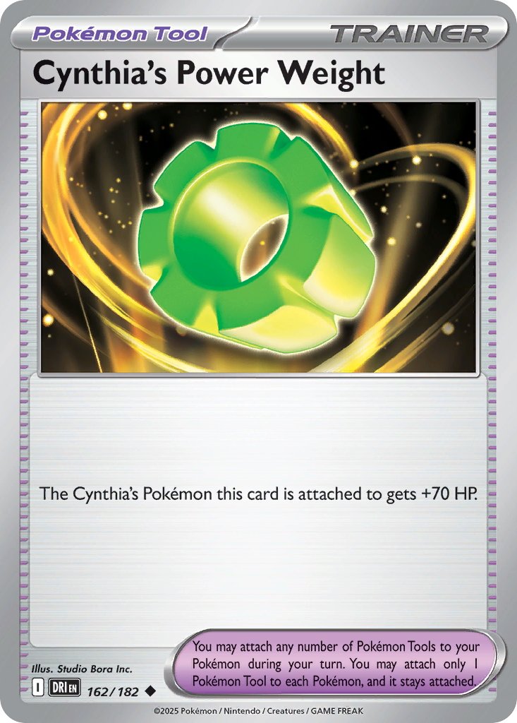 Cynthia's Power Weight | TCG Hub
